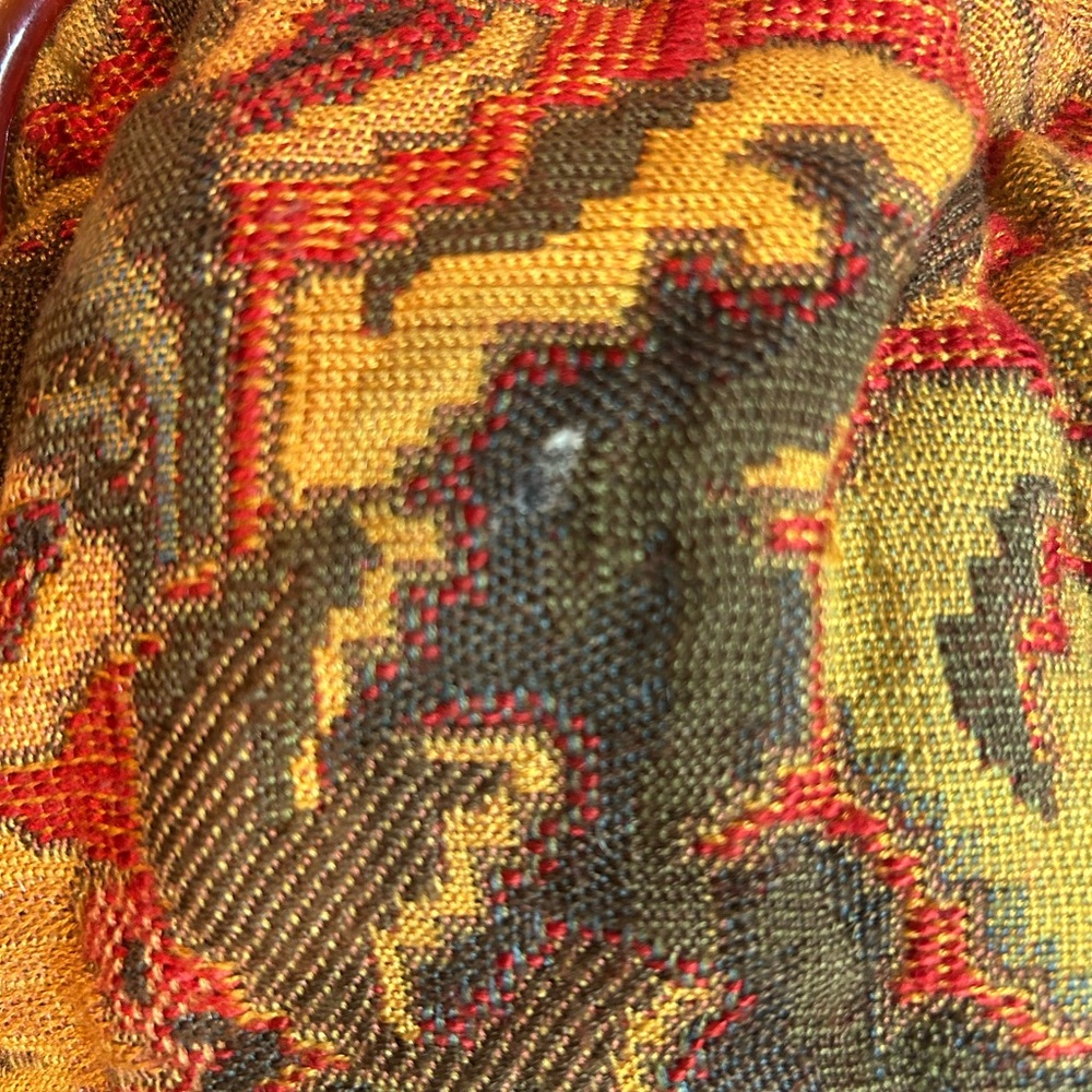 Vintage Coin Purse Carpet Bag Purse - Picture 6 of 12